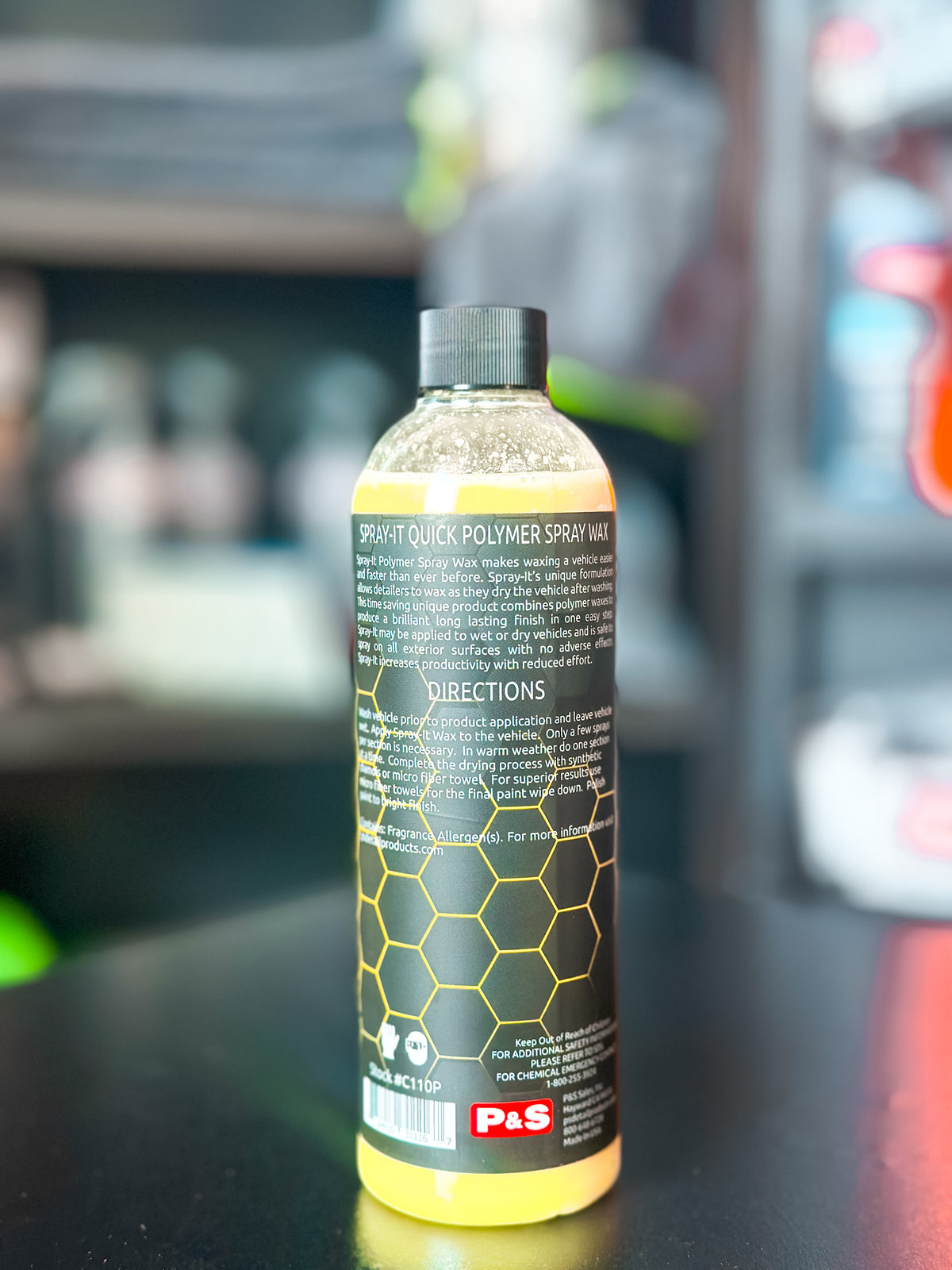 Spray-It Quick Polymer Spray Wax