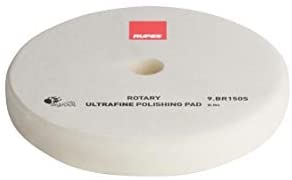Rotary White Foam Pads