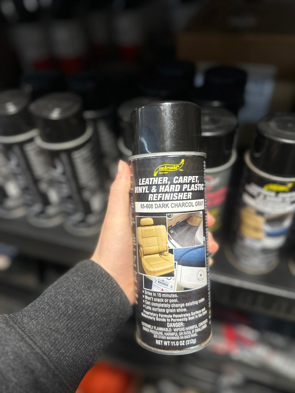 Leather, Carpet, Vinyl & Hard Plastic Refinisher