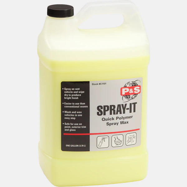 Spray-It Quick Polymer Spray Wax